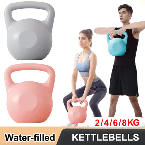 2/4/6/8kg Water Injection Kettlebell Yoga Fitness