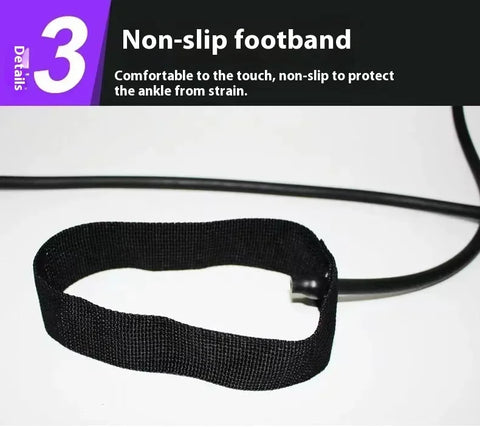 Portable Yoga Pilates Bar Stick with Resistance Band