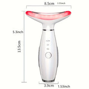 Rechargeable Facial And Neck Massager Tri-Color