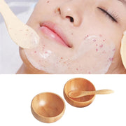 Mini Size Bamboo DIY Face Mask Mixing Bowl