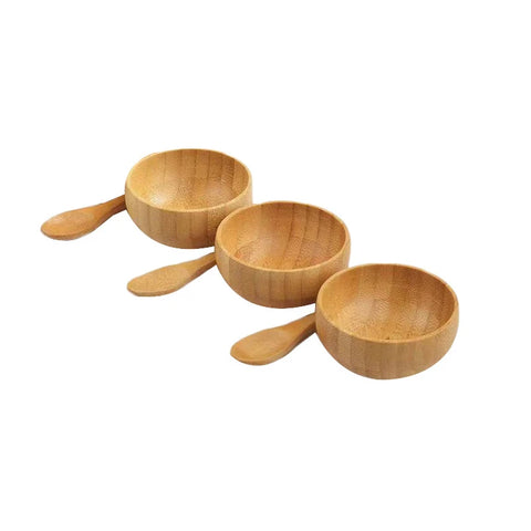 Mini Size Bamboo DIY Face Mask Mixing Bowl