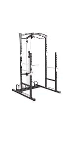 Pro Deluxe Cage System with Weightlifting Bench