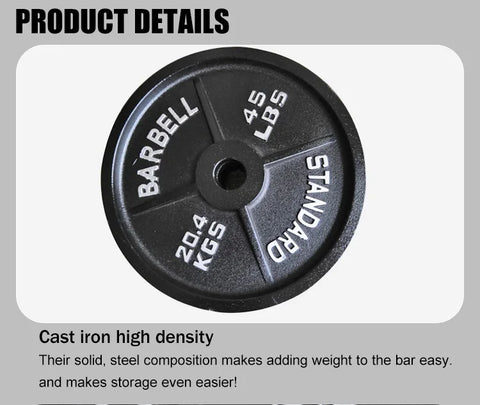 Adjustable Barbell Weight Plates Sets