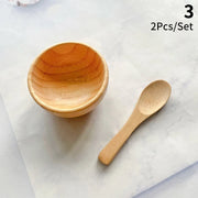 Mini Size Bamboo DIY Face Mask Mixing Bowl