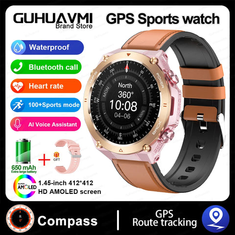 GPS Smart Watch Outdoor Sport 1ATM