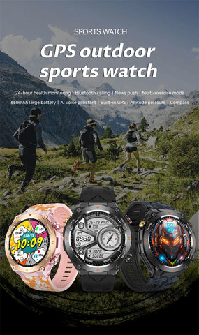 GPS Smart Watch Outdoor Sport 1ATM