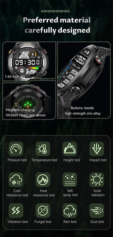 GPS Smart Watch Outdoor Sport 1ATM