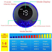 USB Rechargable EMS Muscle Stimulator ABS