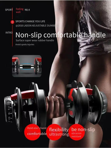 Dumbbell  24kg 40kg Custom Gym Fitness Adjustable Dumbbells