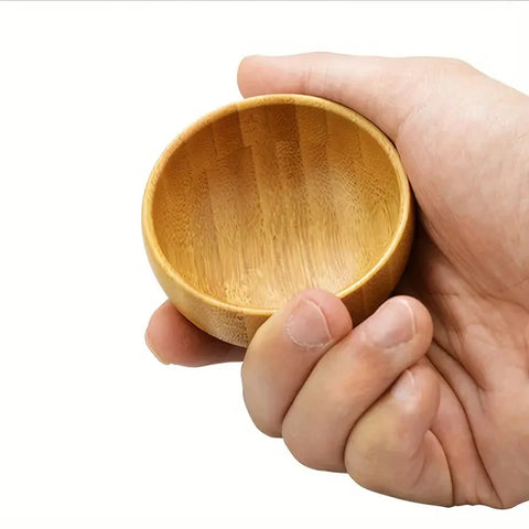 Mini Size Bamboo DIY Face Mask Mixing Bowl