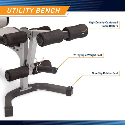 Pro Deluxe Cage System with Weightlifting Bench