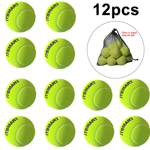 Tennis Balls with Mesh Carry Bag 6/12pcs