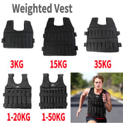 3/15/35kg Weight Training Suit Empty Bag Fitness Running Vest