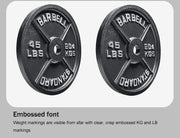 Adjustable Barbell Weight Plates Sets