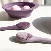 Double Head Silicone Facial Mask Brush