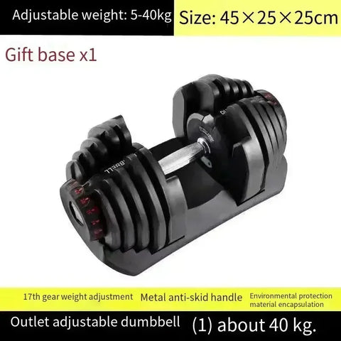 Dumbbell  24kg 40kg Custom Gym Fitness Adjustable Dumbbells