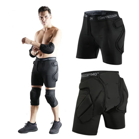 Hip Padded Shorts Sport Short Pants for Skating