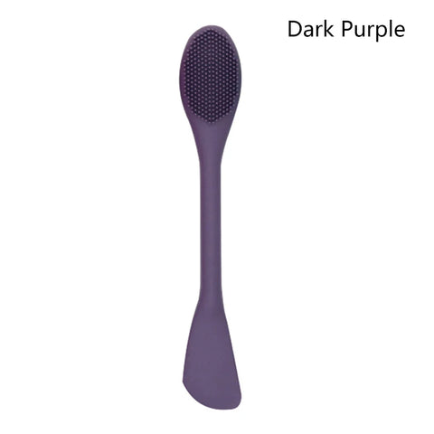 Double Head Silicone Facial Mask Brush