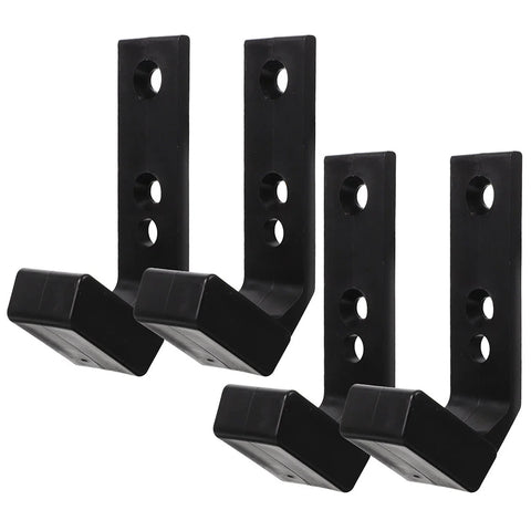 4 Pcs Weight Bar Storage Holder Racks Barbell