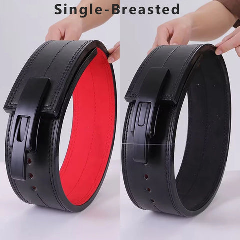 Weightlifting Leather Wide Belt