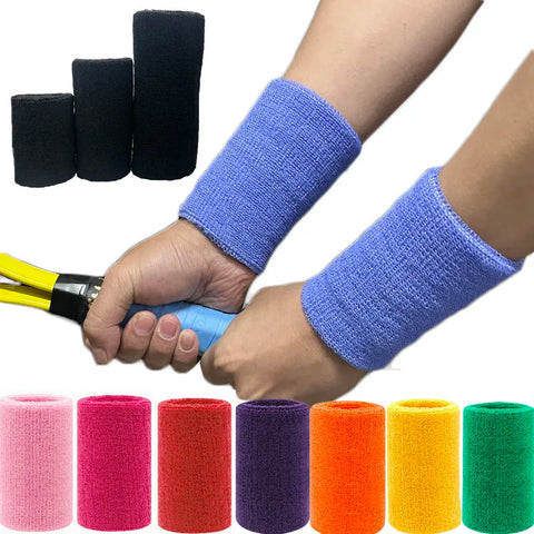 2 Pcs Towel Sports Wristbands